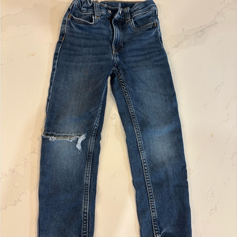 Blue Distressed Jeans